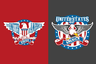 make a professional government logo with new concept