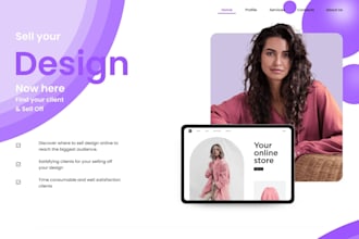 ui UX design for website in figma, for desktop