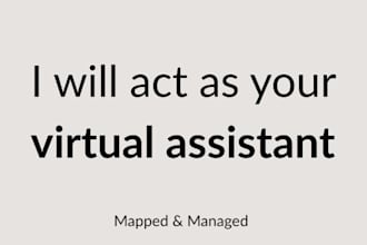 act as your virtual assistant