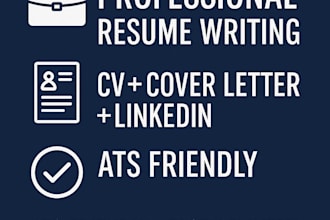 write a professional resume and cover letter that gets you hired