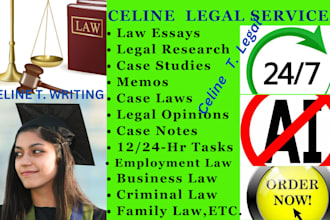 do law,essays, business law, legal research,  memo and case notes
