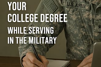 coach you through earning your degree while serving