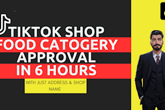 do category approval for tiktok shop