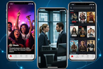 develop short video app, short drama streaming app, short reels app