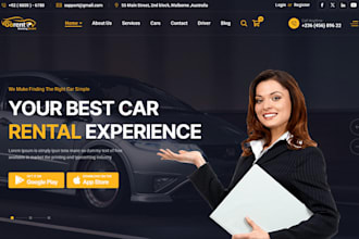 car detailing website, car wash website, auto detailing website, car dealership