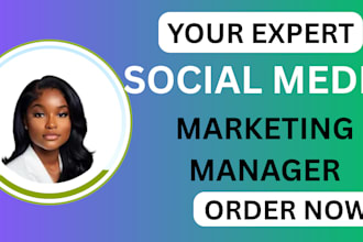 create a professional social media
