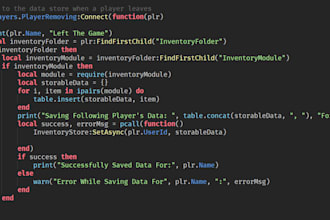 code roblox systems for you