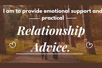 give you expert advice on your relationship and dating