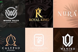 create luxury fashion streetwear clothing brand logo with 24 hours