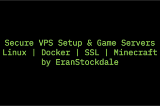 set up your vps for web hosting or game servers