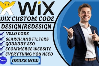develop your wix website using wix code, velo and databases