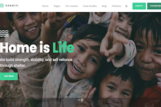 nonprofit website, charity website, 501c3, donation website, non profit website