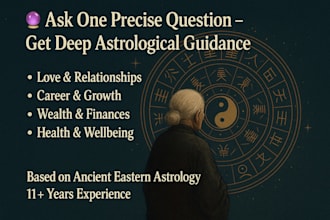 interpret your fate with an ancient eastern astrology method