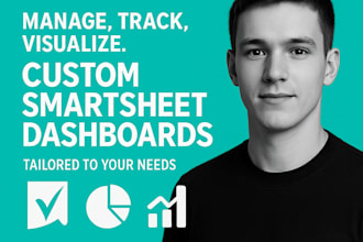 design interactive power bi dashboards and automate smartsheet workflows