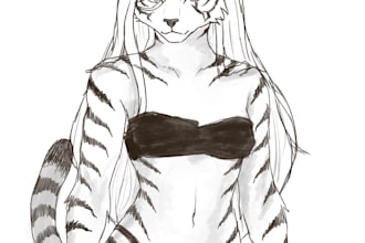 draw your fursona or furry art sfw and more