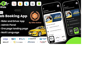 setup goride taxi app with admin panel and payment gateways