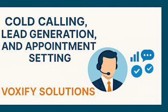 do professional cold calling lead generation and appointment setting