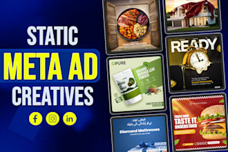 design static ad creatives for meta