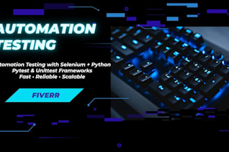 automate website testing using selenium and python