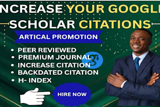 write publish increase google scholar citation backdate citation researchgate