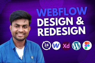 design a responsive webflow website or convert your figma to webflow