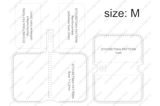 create printable leather templates for wallets or bags