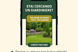 create custom instagram stories for your gardening business