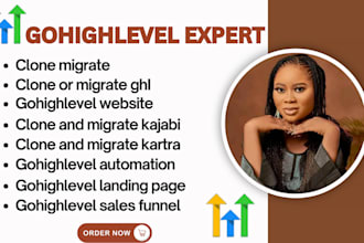clone migrate website to gohighlevel kartra or kajabi ghl migrate ghl automation