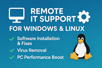 provide expert remote technical support for windows and macos
