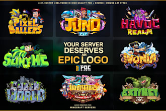 create your minecraft server logo