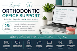 provide expert virtual orthodontic office support