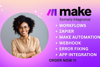make automation, made com, zapier, bug fix, n8n expert, make com