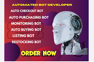 auto purchase bot, auto buying bot, auto checkout bot, monitor bot, shopping bot