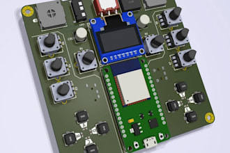 design custom electronic pcb boards circuit schematic esp32 arduino programming