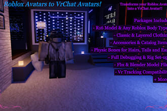 transform your roblox avatar into a vrchat avatar