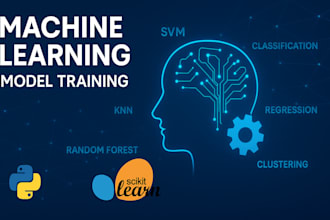 train machine learning model projects and tasks