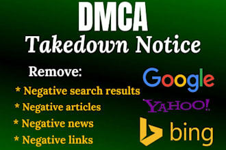 suppress negative links articles blogpost mugshots unwanted leaked image removal