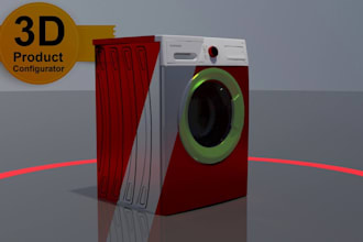 make 3d interactive product configurator on vectary animation scroll animation
