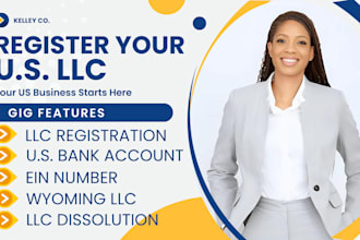 register your llc, get ein and open US bank account