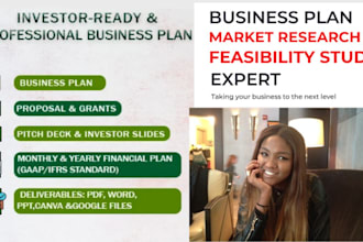 write grant proposal grant research application rfp business plan pitch deck