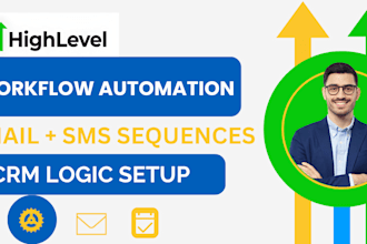 create gohighlevel workflow, ghl automation and email sequences