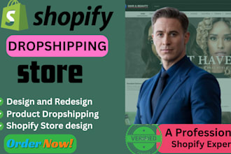 create shopify website, shopify store design, clone shopify website redesign
