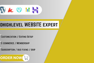 design a roofing, recruitment, charity, nonprofit, or law firm website