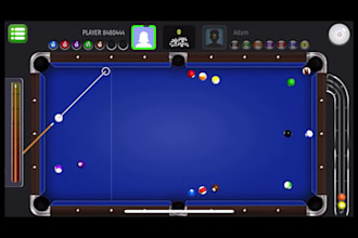 develop rummy game pool game billiard game 8 ball game and blackjack game