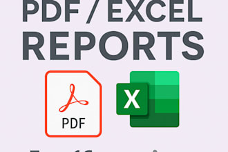 create custom PDF excel reports for your odoo v7 v16