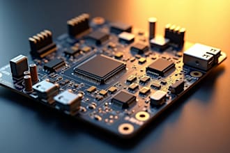 do electronics circuit design, pcb footprint, and schematic diagram creation