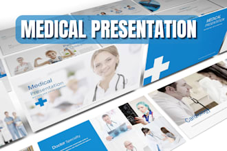 design ai medical powerpoint presentation medical healthcare pitch deck redesign