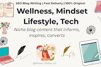 be your go to writer for lifestyle mindset and tech blogs