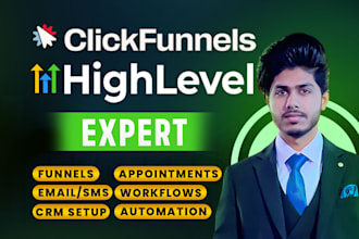 build funnels and automation in clickfunnels or ghl