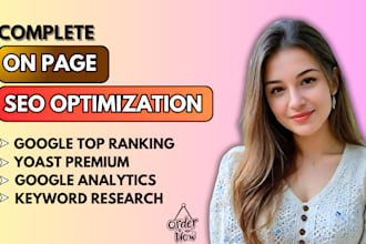 onpage technical SEO service for wordpress shopify wix squarespace website